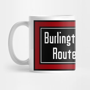 Chicago, Burlington and Quincy Railroad "Burlington Route" Mug